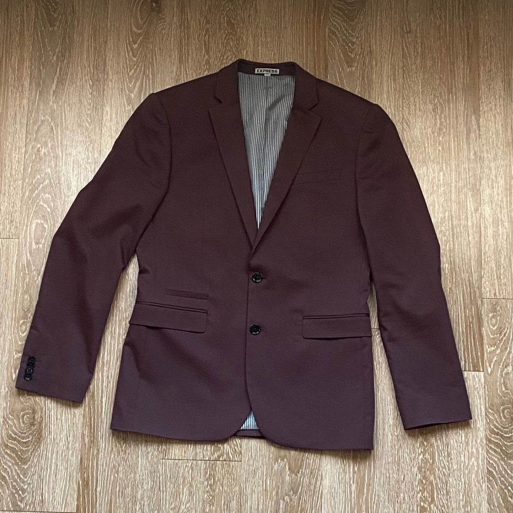 Express - Men’s Burgundy Blazer